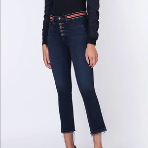 Veronica Beard Carolyn high rise baby boot jeans